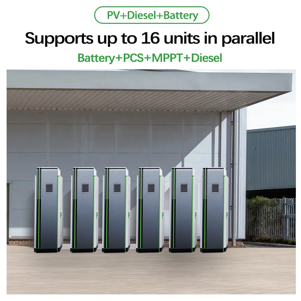 All in One  Inverter and Lithium Battery 5kw 7kw 10kw 12kw 20kw 25kw 30kw Akku Batterie Home Battery Energy Storage System