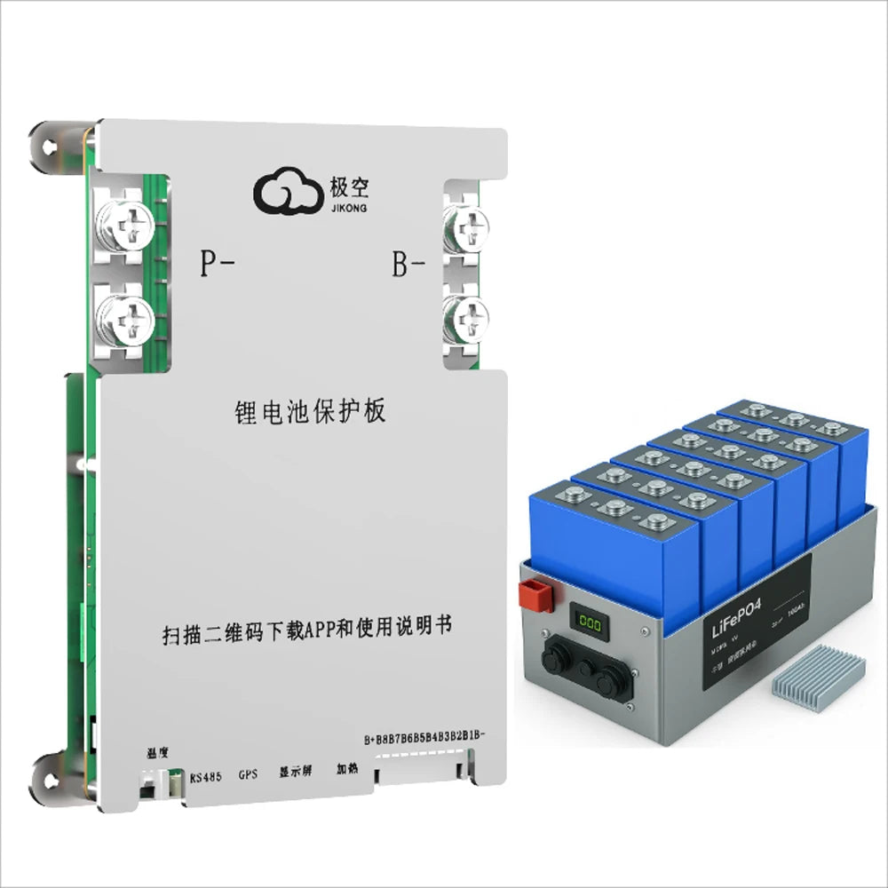 B1A8S20P JIKONG Smart BMS PCBA 200A 3S-8S LiFePO4 Battery Management System 400A Max Current Energy Storage for RS485/CAN