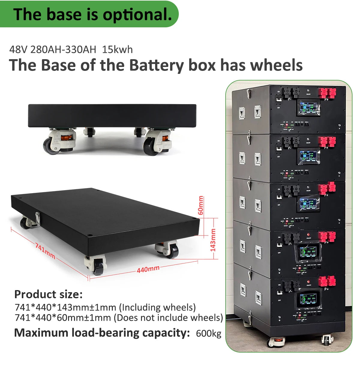 PL Stock 16kWh Solar Battery Pack 48V 51.2V Lithium Ion JK V19 BMS Solar Power Battery Pack for Home Energy Storage PRIME RJ SOLAR PH