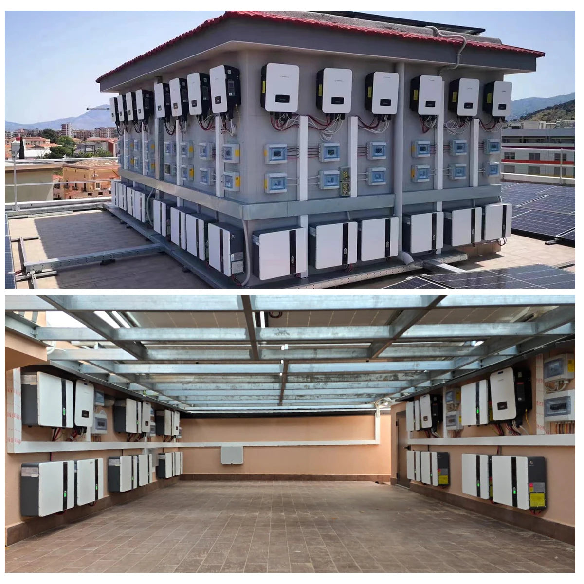 ENERLUTION 5kW Hybrid Solar Power System with 48V 51.2V LiFePO4 Battery Pack Deye Inverter Home Energy Storage Solution