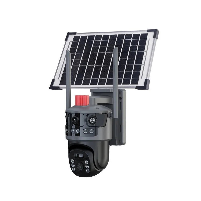 BAITIAN T22 4/6MP Ultra HD Solar Security Camera 360-Degree Rotatable Wi-Fi 4G Remote Access CMOS Cloud Storage 1-Year Warranty