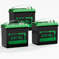 12.8V 100Ah Mini Battery Pack 6000 Cycles for RV, Trolling Motor, Yacht, Camping