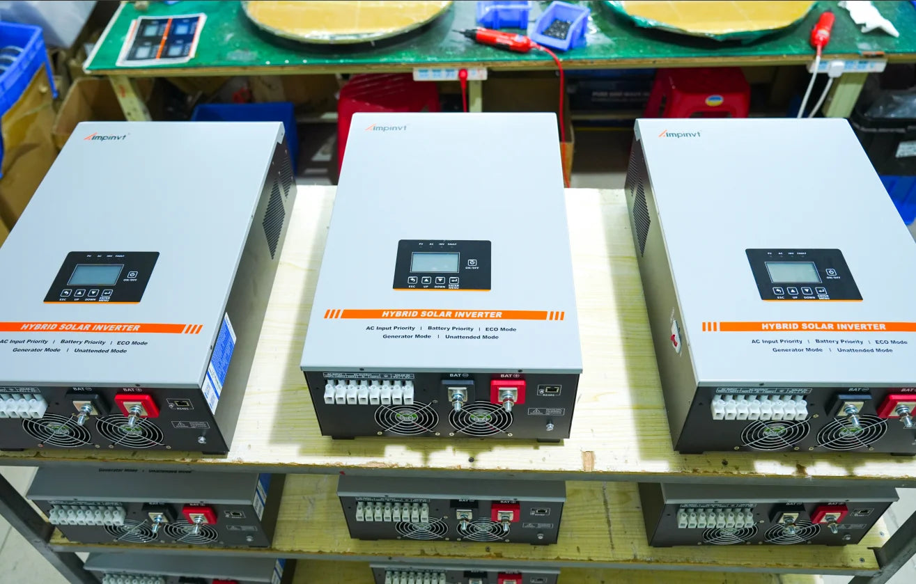 Free Shipping TG 5KW 6KW 48V Hybrid Inverter Built-in 100A MPPT in Stock Ships in 24h 120V/240V Split Phase