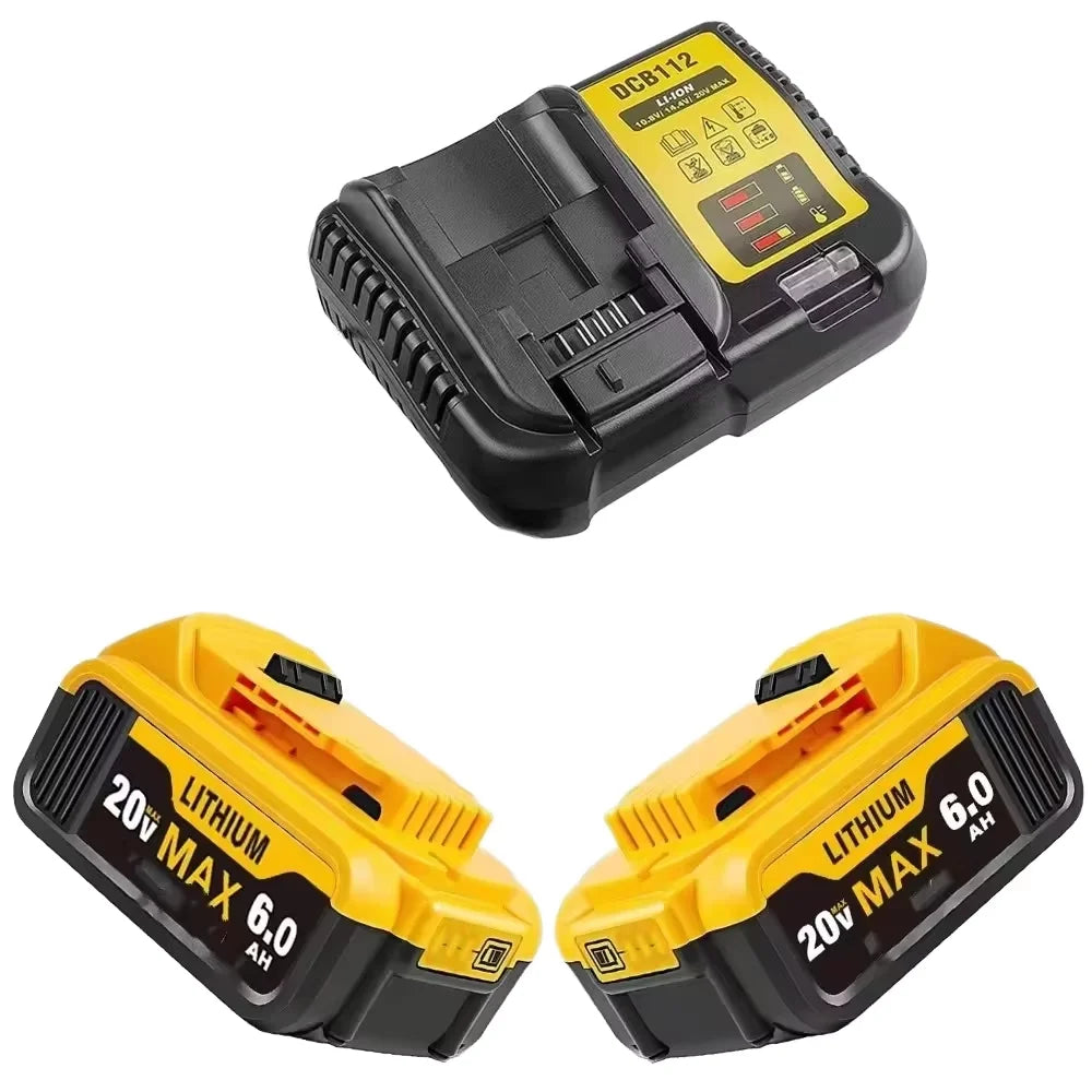 Lithium Ion Battery 18650 20V 3.0Ah  DCB201 Rechargeable Battery Pack for Power Tools Electric Cordless Drill Li-ion Cell