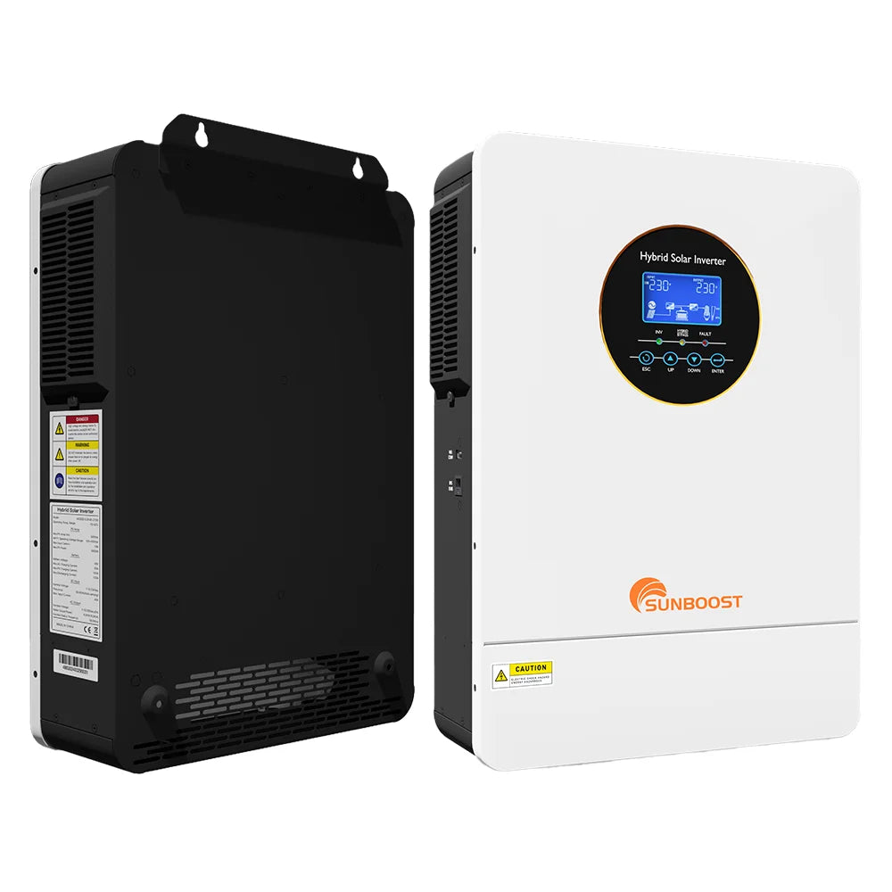 Sunboost Us 110V Split Phase Inverter 120V 240V Solare 48V 5.5Kw 6.2Kw on Off Grid Off Grid Solar Hybrid Inverter Toroidal Price