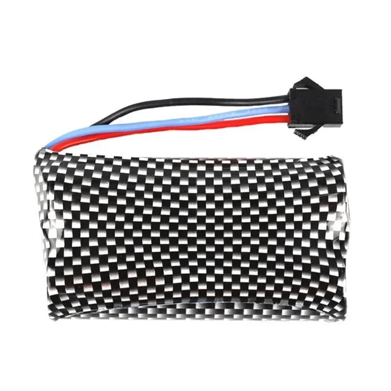 7.4v 1300mah Rechargeable Battery for Watch Gesture Sensing Twisted RC Stunt Car 18650 7.4v Battery for RC Cars