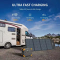 Solar Energy System Portable Power Supply Pure Sine Wave 1500W Power Station with Fold Solar Panels