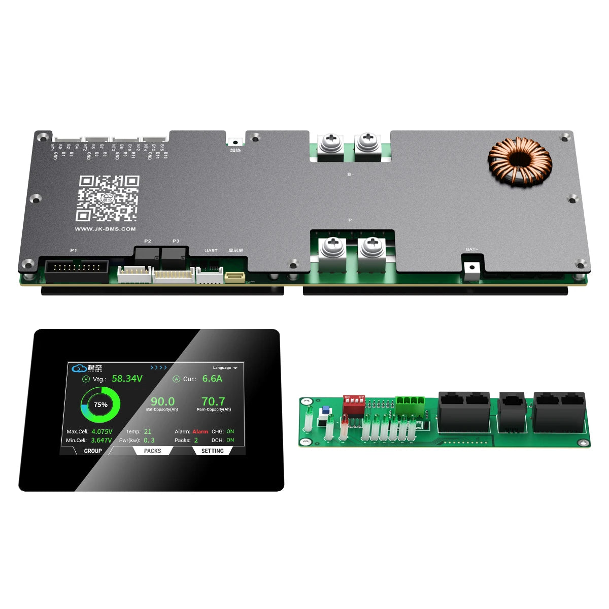Jk Bms V19 48v 200a Lifepo4 16s Battery Management System for Lithium Electric Bicycle PCB & PCBA Product Category