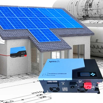 Vmaxpower 8kw Off Grid Photovoltaic Panel Home Solar Power Kit 8000 Watts Solar Energy System Solar ESS