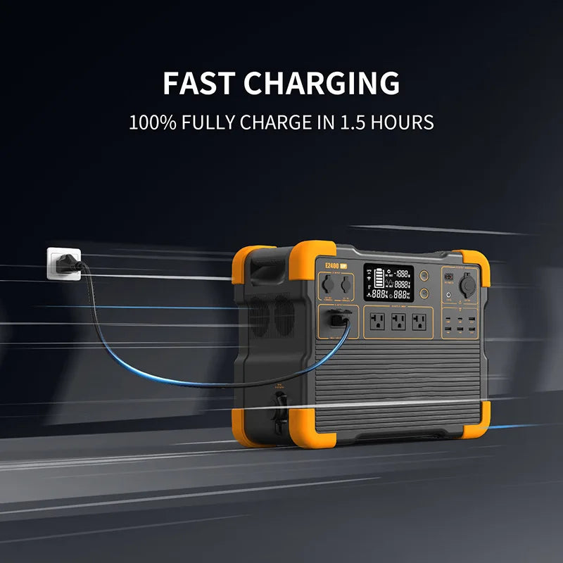 Wholesale 2048Wh Portable Lifepo4 Battery Power Station Renewable Energy Backup Multi Function Power Device