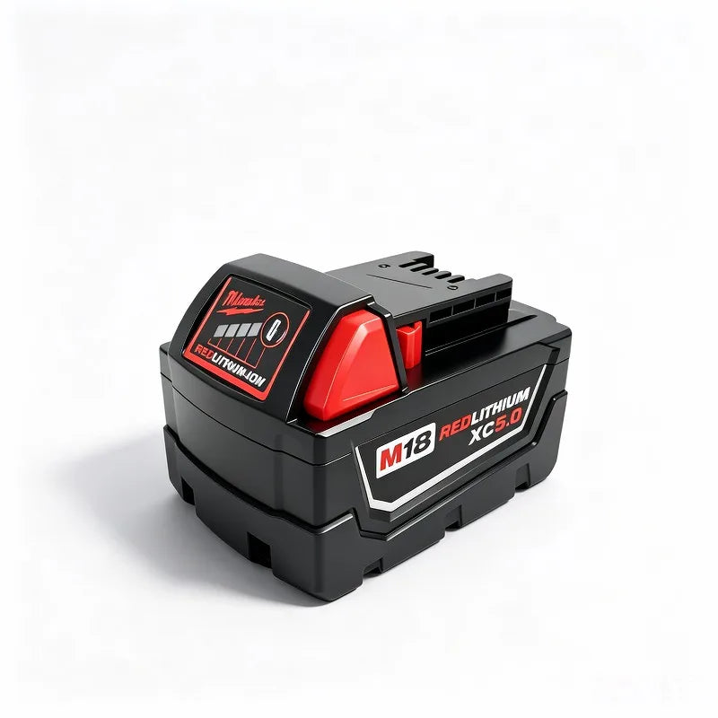 Milwau Genuine Replacement XC 5.0Ah Battery Compatible with Milwaukee Series Tools, Angle Grinders, Impact Wrenches