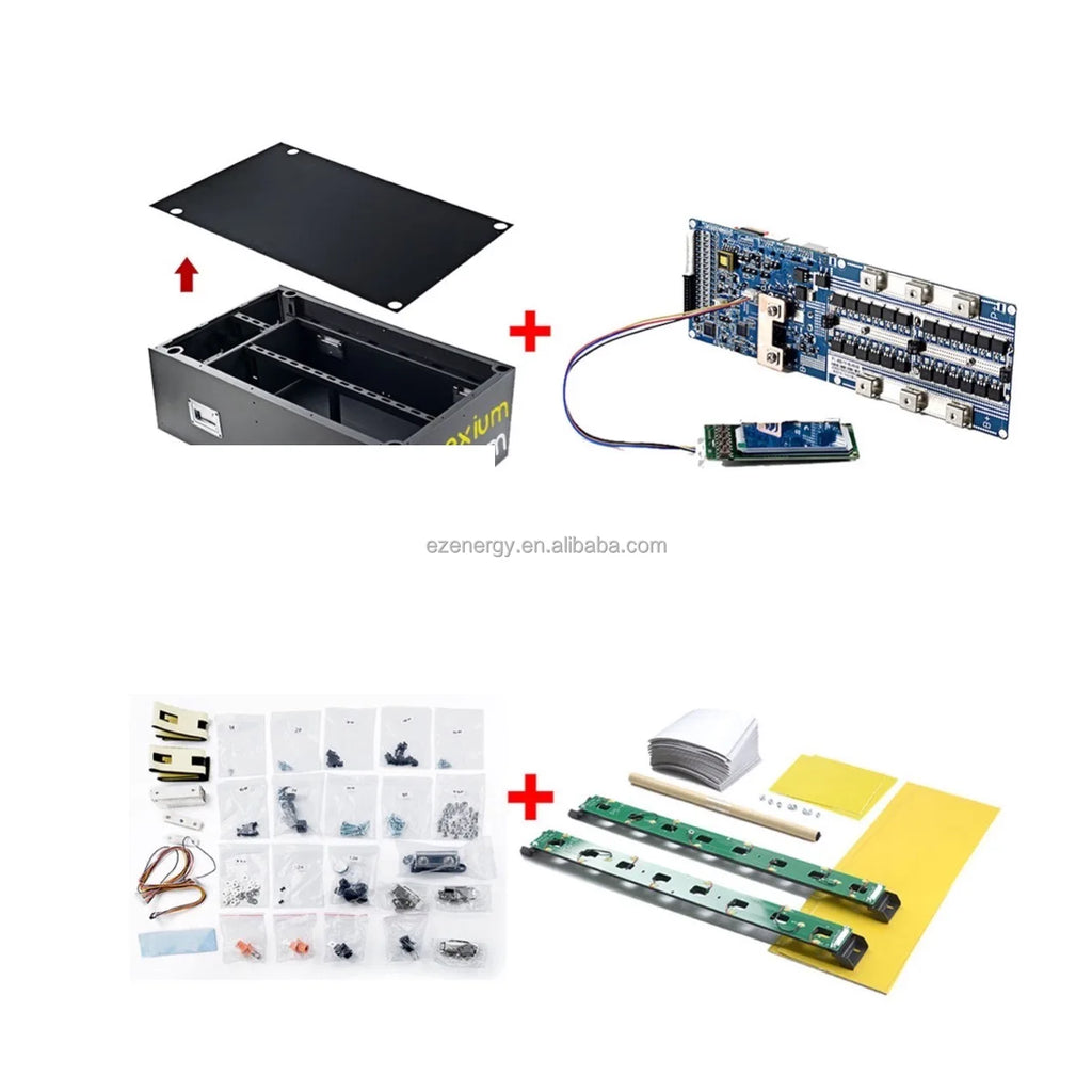 YDN Energy Storage ESS BMS for Lithium Batteries Smart BMS 16s 48V LiFePO4 Battery Management System with Can bus