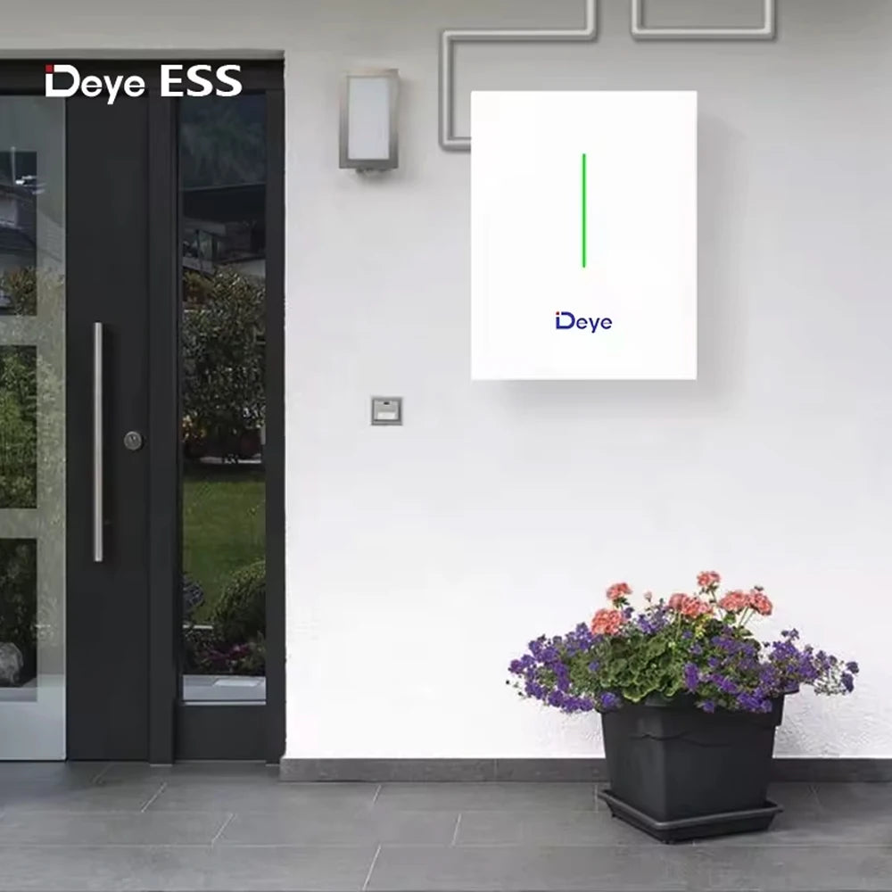 Deye RW-F10.2  51.2V 200Ah Lifepo4 Battery Li-on Wall Power 10kWh Lithium Iron Phosphate Batteries 10.2kWh for Home Electricity