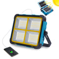 Outdoor Led Solar Floodlight Energy Saving 5 Modes Lamp Germany Warehouse Stock Hiking Camping Fishing Garden Emergency Light