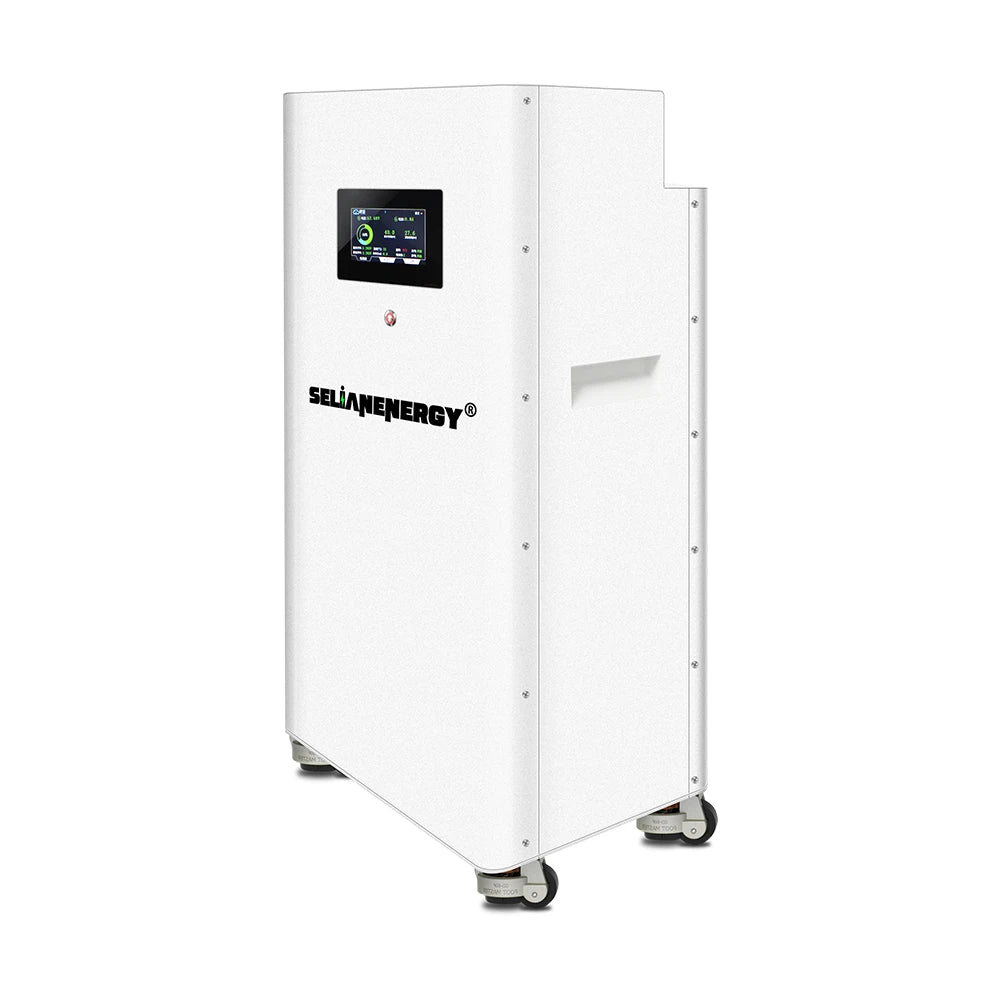 JKESS 48V 280ah~320ah Lifepo4 15kwh DIY Kits Vertical 16S 51.2V Battery Box with JK-PB2A16S20P BMS + 4.3 inch LCD Tax Free