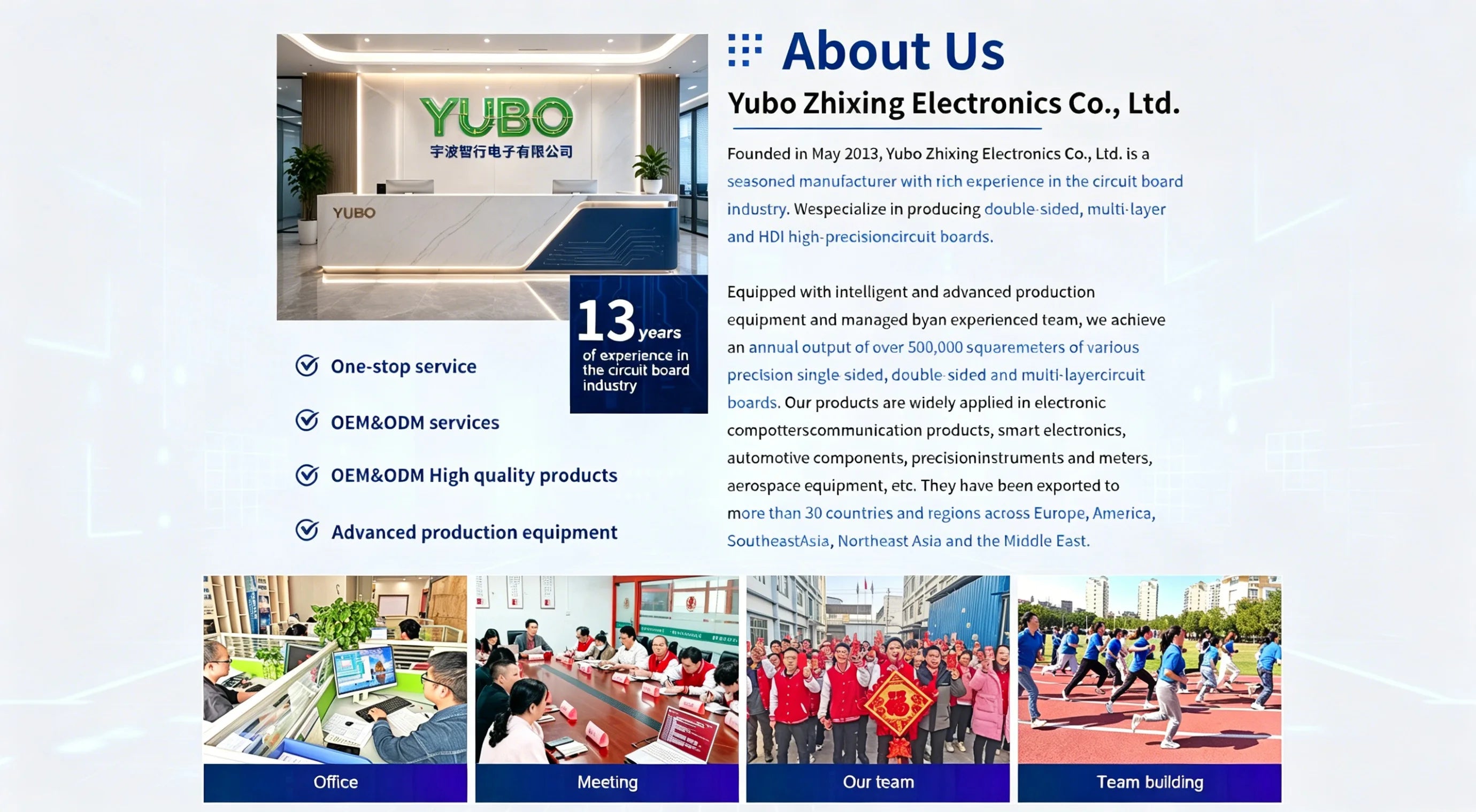 YuBo PCBA-015 FR4 Aluminum PCB Assembly for Wireless Communication OEM Services 48V LiFePO4 Battery Systems
