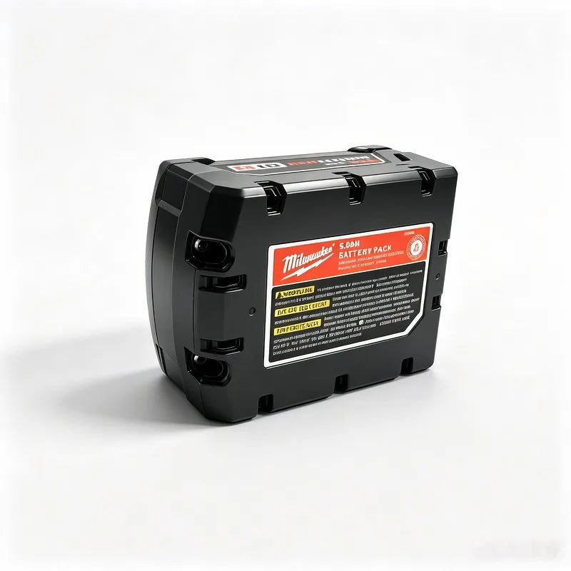 Milwau Genuine Replacement XC 5.0Ah Battery Compatible with Milwaukee Series Tools, Angle Grinders, Impact Wrenches