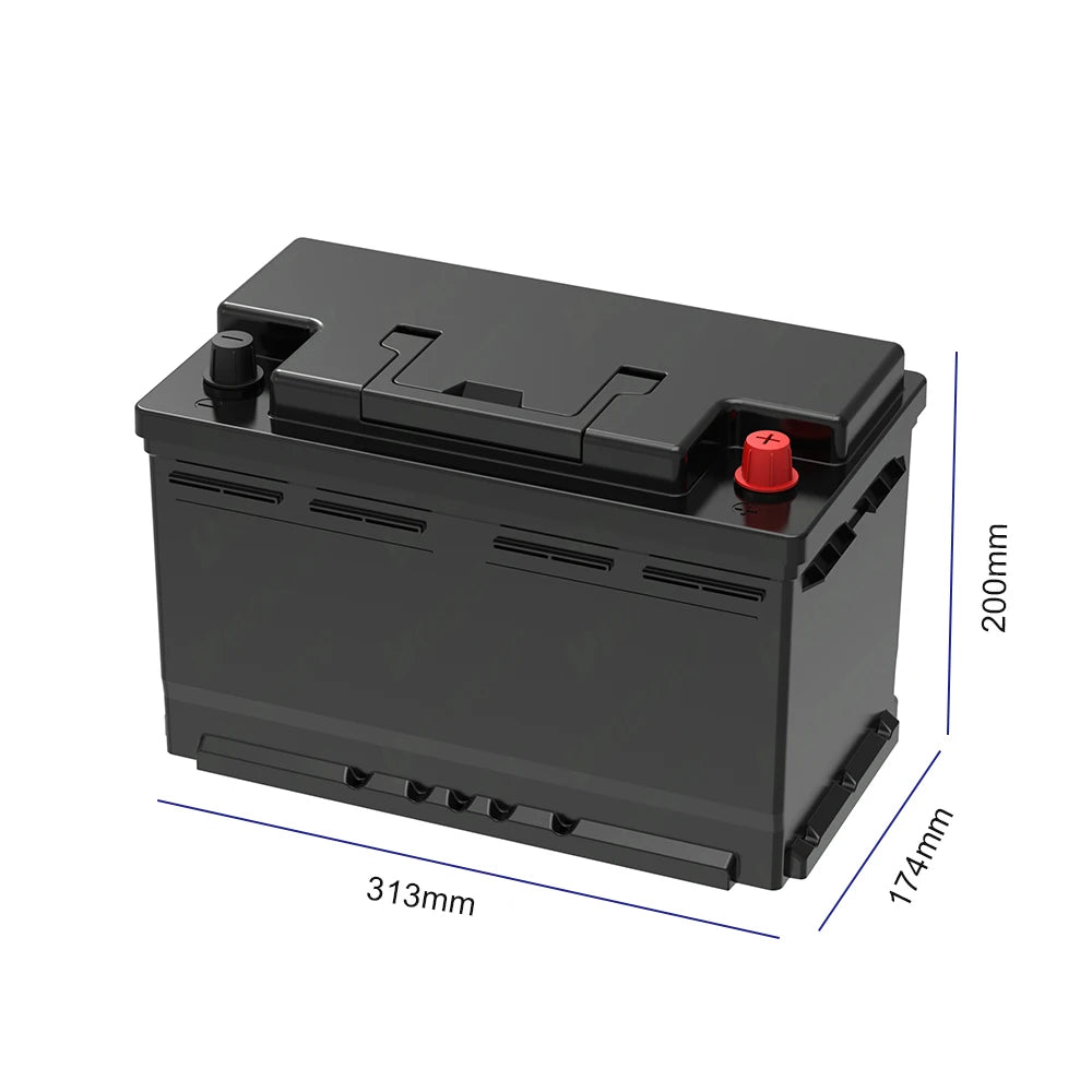 Custom Caravan/Motorhome Fiat Ducato Under-Seat LFP Lithium LiFePo4 Leisure Battery Pack Smart BMS 12.8V 24V 48V 100Ah to 600Ah