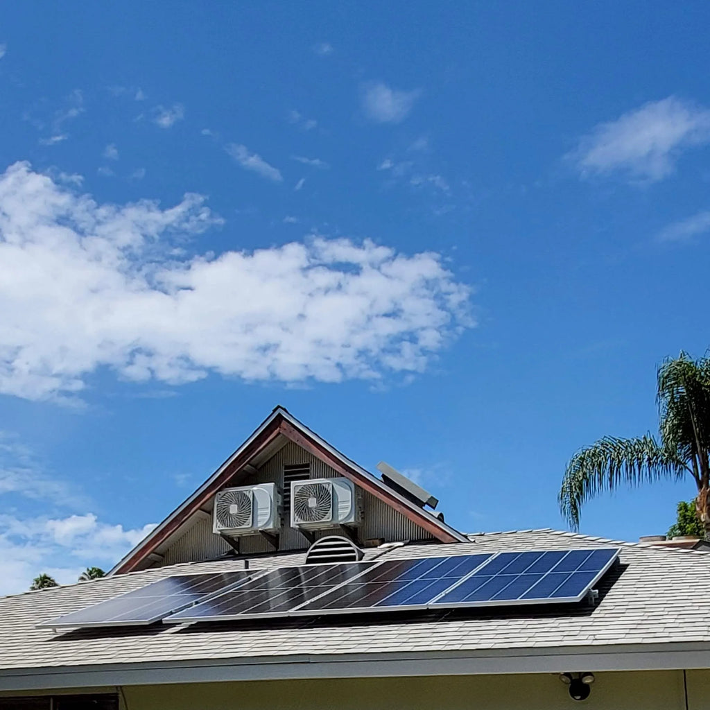 Phoenix Warehouse Hybrid Solar Air Conditioning System 18000 BTU Cooling and Heating Air Conditioning SEER36 Suitable for Home PRIME RJ SOLAR PH