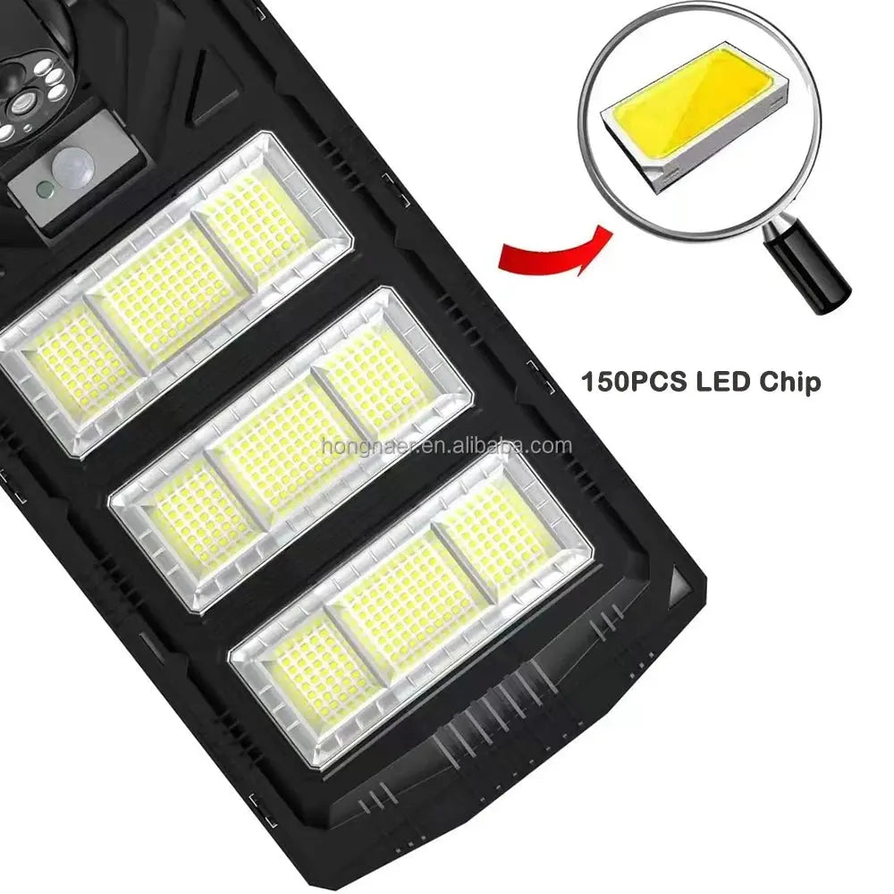 4MP 24W Solar Panel Powered Wireless CCTV Surveillance Cameras 300W WiFi Outdoor Security 4G Sim Card Solar Street Light Camera PRIME RJ SOLAR PH