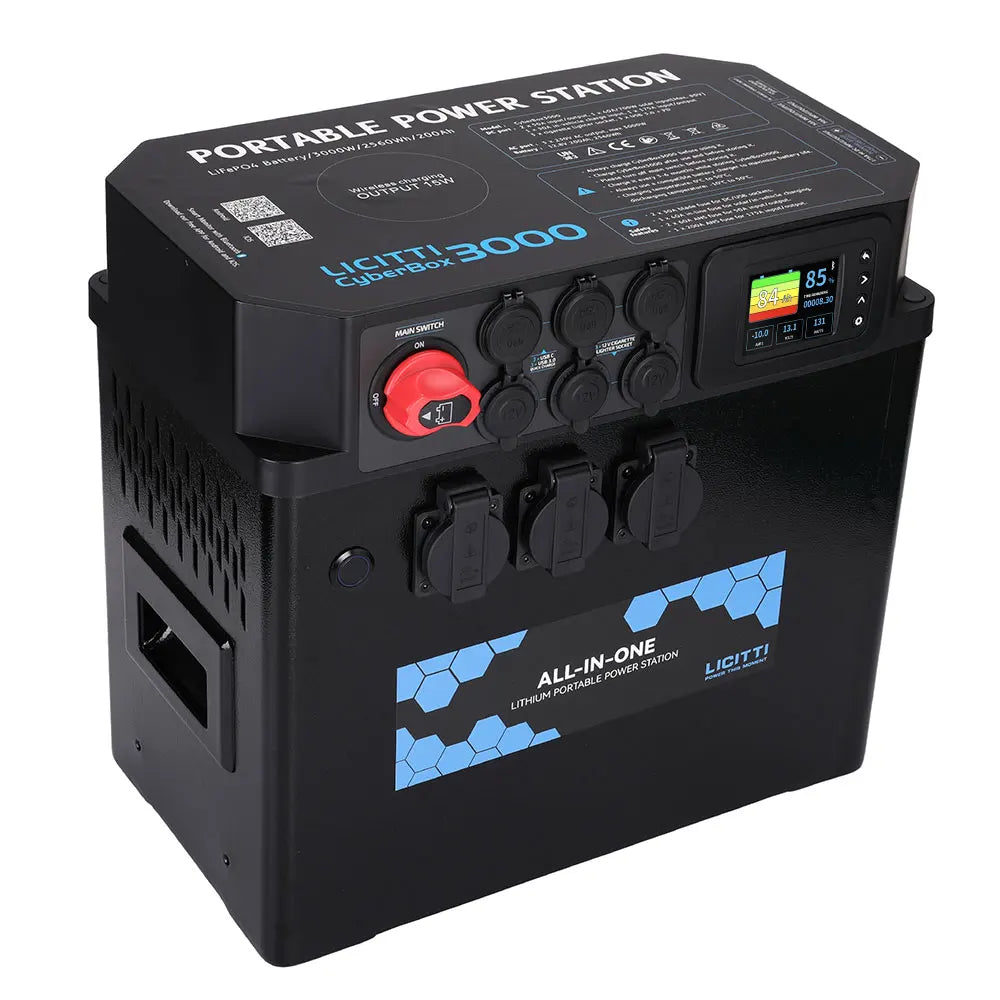 Licitti Wholesale Super Green Energy 3000W Portable Solar Storage System Power Station PRIME RJ SOLAR PH