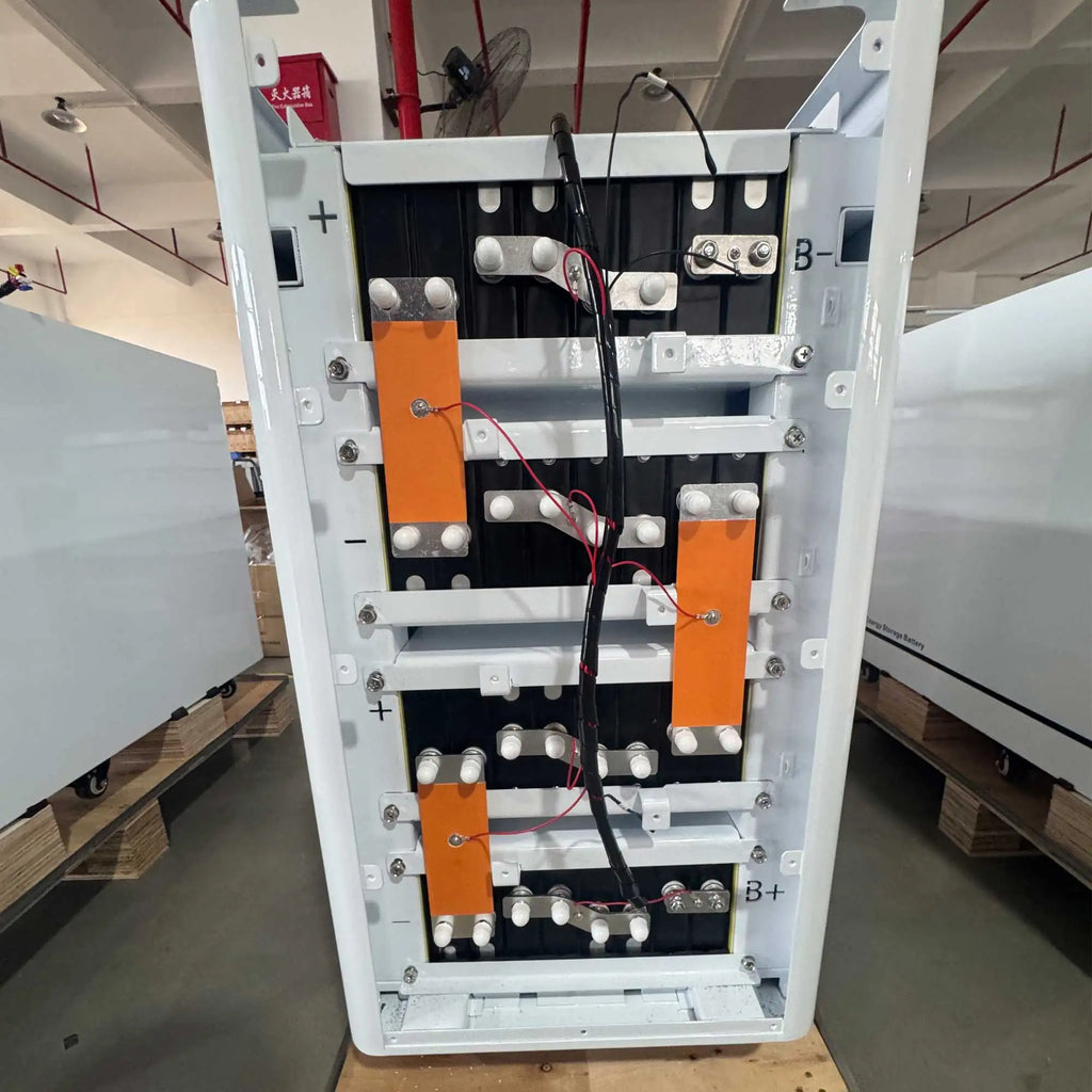 51.2V 800Ah 40kWh LiFePO4 Battery Pack Floor Standing with Wheels Grade a Cells 8000 Cycles for Off Grid Solar System TUV IEC PRIME RJ SOLAR PH