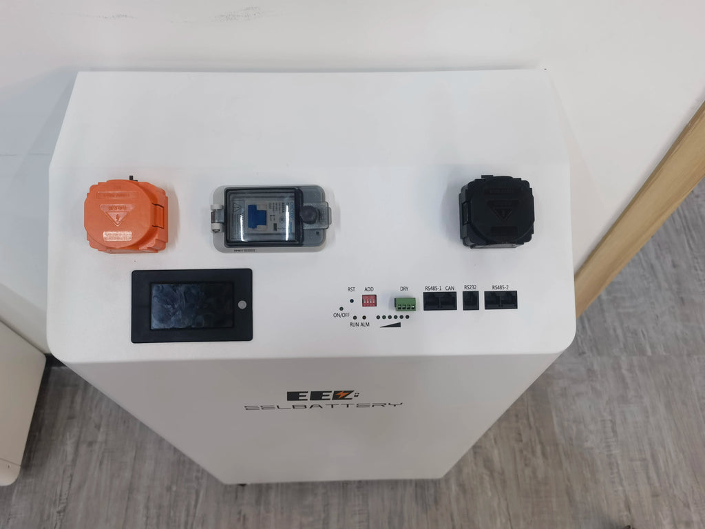 EU Stock EEL V1 48v Lifepo4 Battery Pack Battery Box DIY Kits with JK 200A BMS and Wheels Breaker for 280ah-330ah Lifepo4 Cell PRIME RJ SOLAR PH