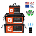 12V 12.8V Lifepo4 Battery Pack With a Grade Cells Lithium Ion Battery for Solar Boat AGV RV EV Factory Sale