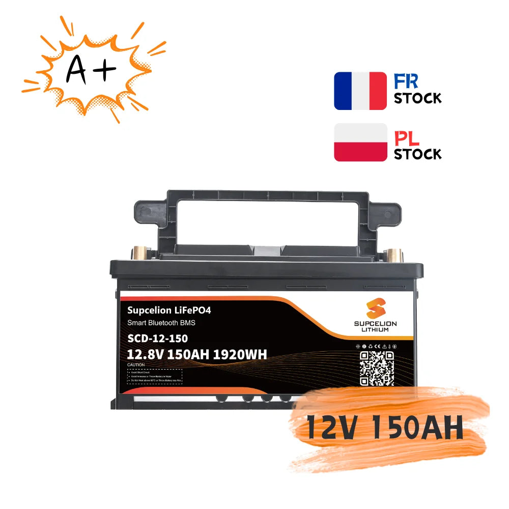 12V100AH PRO LiFePO4 4000-Cycle Li-ion Battery From Jiangxi Shipped Directly to EU Countries with Bluetooth and BM Protection