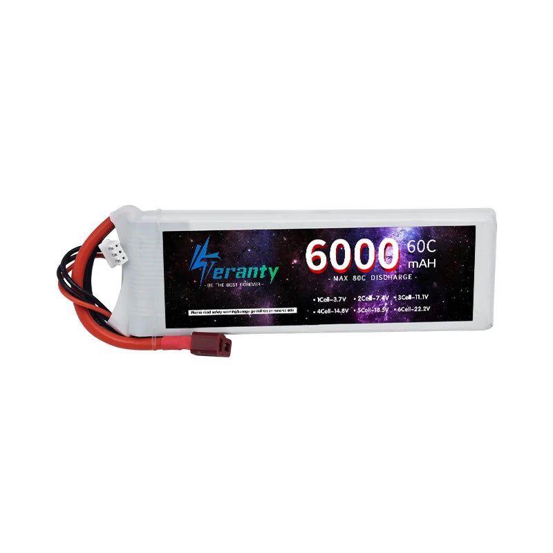 2S 7.4V Lipo Battery 1500MAH-10400MAH With T/XT60/XT90 Connector for FPV Frame RC Helicopter Plane Car Accessories 7.4V Battery PRIME RJ SOLAR PH