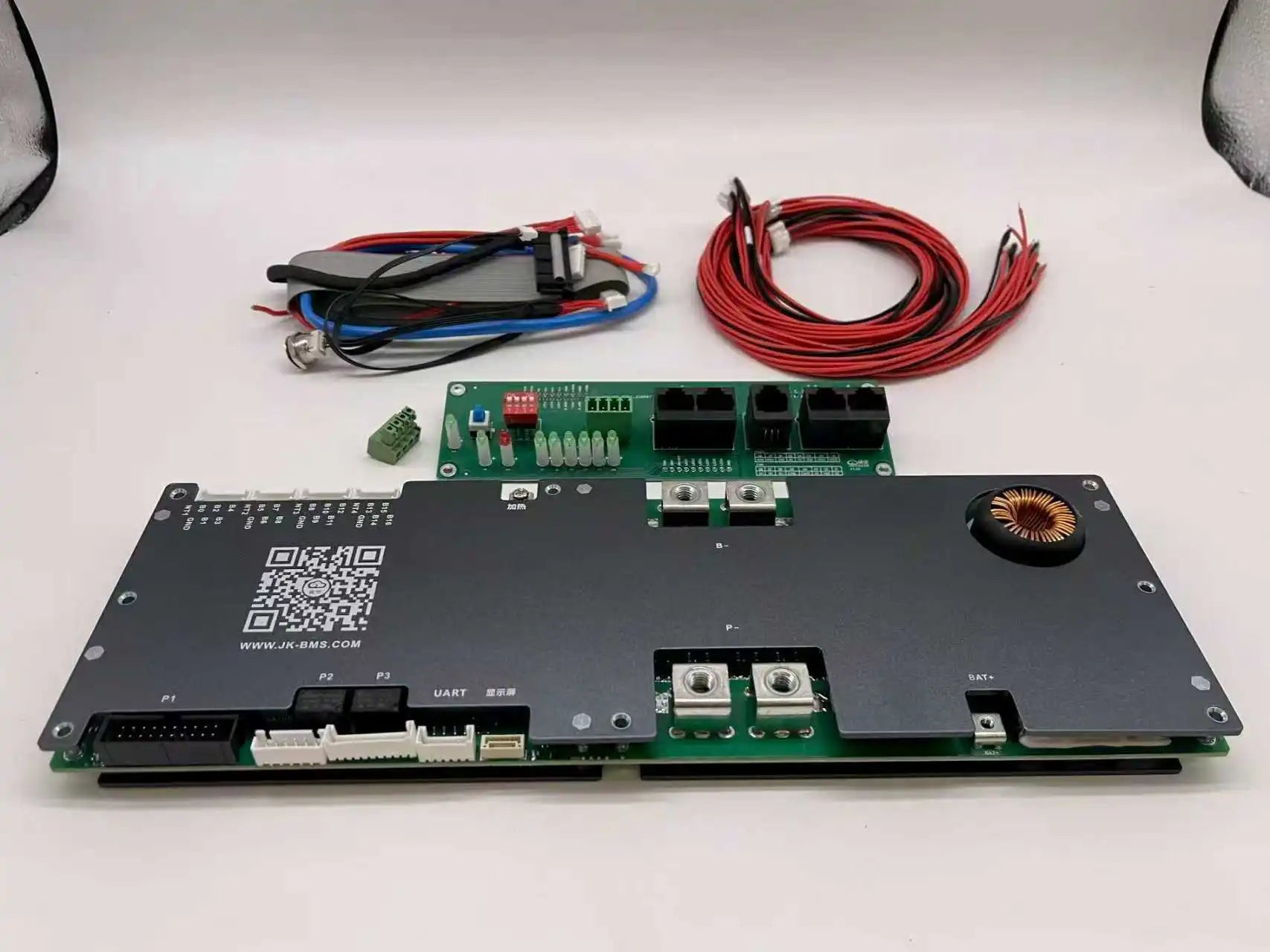 JK-PB1A16S20P JK BMS V19 PCBA Lithium Battery Lifepo4 TPO BMS with 16S 48V 200A Battery Management System