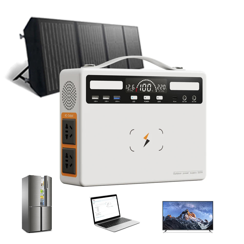 Hot Selling Fanpa DC24V 2880WH Built in BMS Adjustable Cycles Portable Power Station Charger