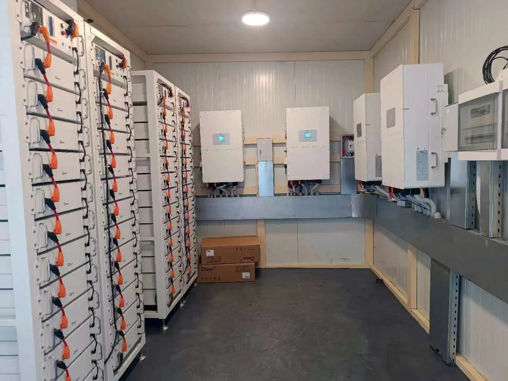 Photovoltaic 50KW Hybrid Solar System Off Grid Solar Package Energy Deye 50KW 3 Phase Inverter for Agricultural PRIME RJ SOLAR PH
