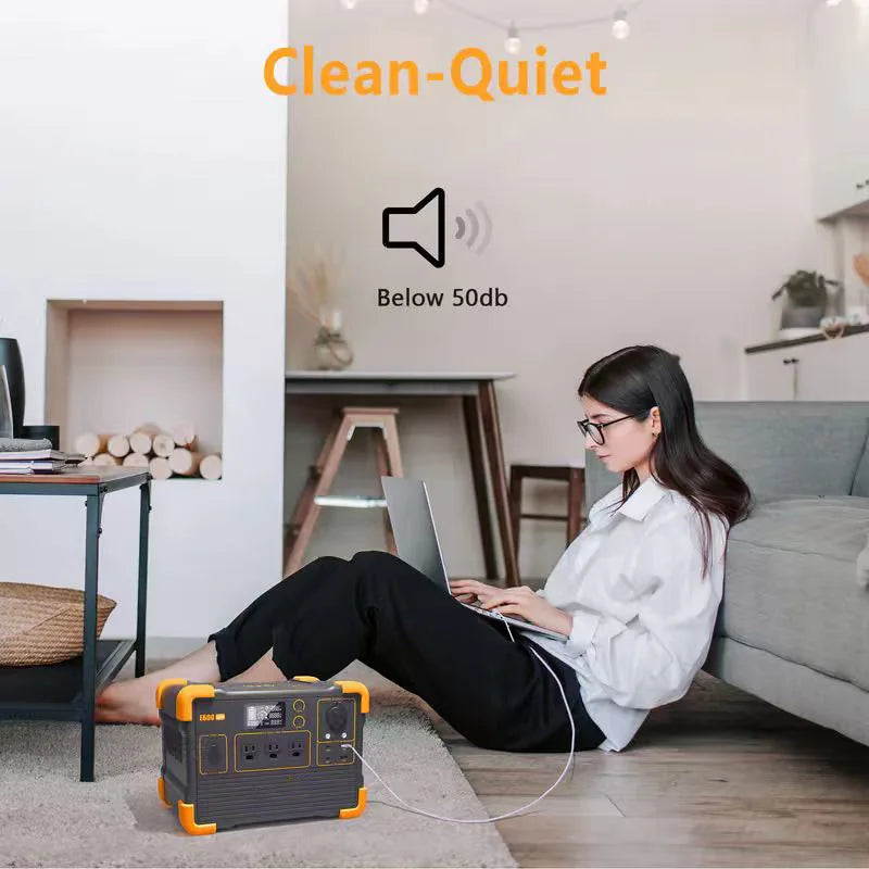 Wireless Charging Portable Power Station 1200W 614wh Mobile Outdoor Energy Storage Power Supply PRIME RJ SOLAR PH