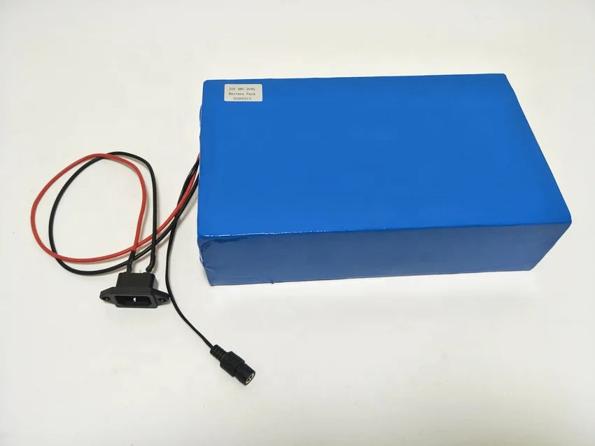 48V 20Ah 18650 13S8P Rechargeable Lithium Ion Battery Pack with Bms