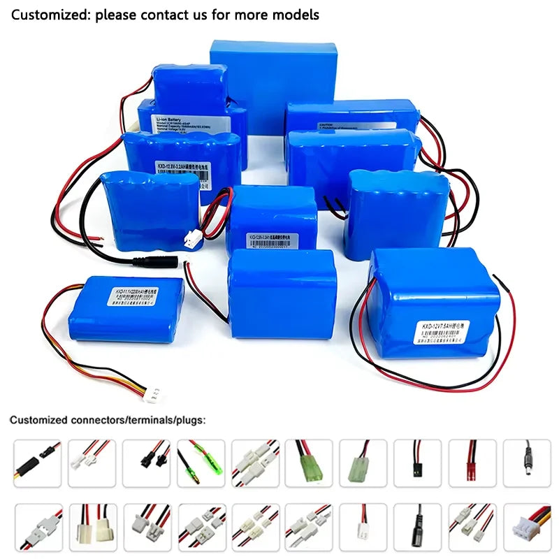 Environmentally Safe 3.7V~72vV High Performance Output 18650 Lithium Battery Module Custom Capacity LiCoO2 Cathode for Electric