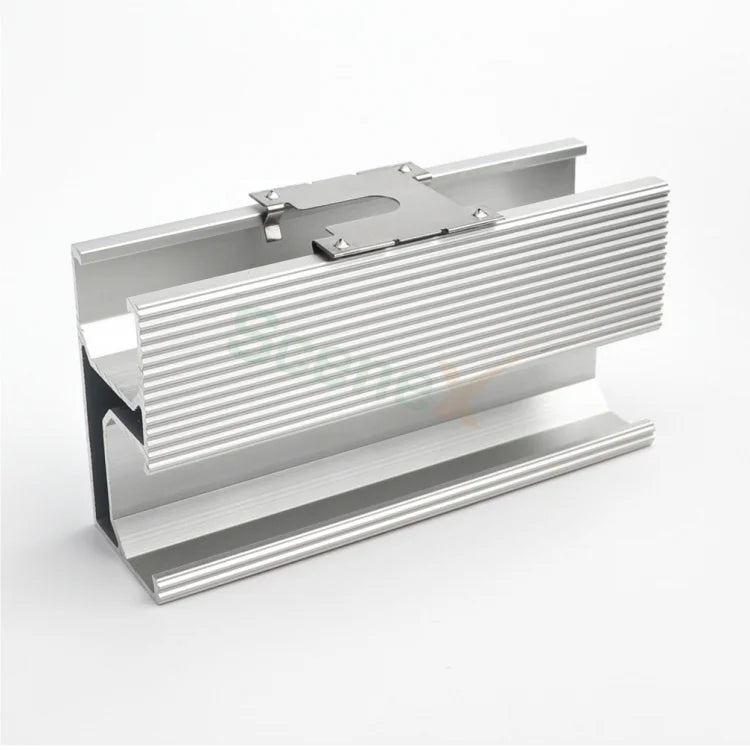 Aluminum Earthing Kit with Solar Grounding Lugs Solar Bracket Components for Efficient Solar Panel Mounting