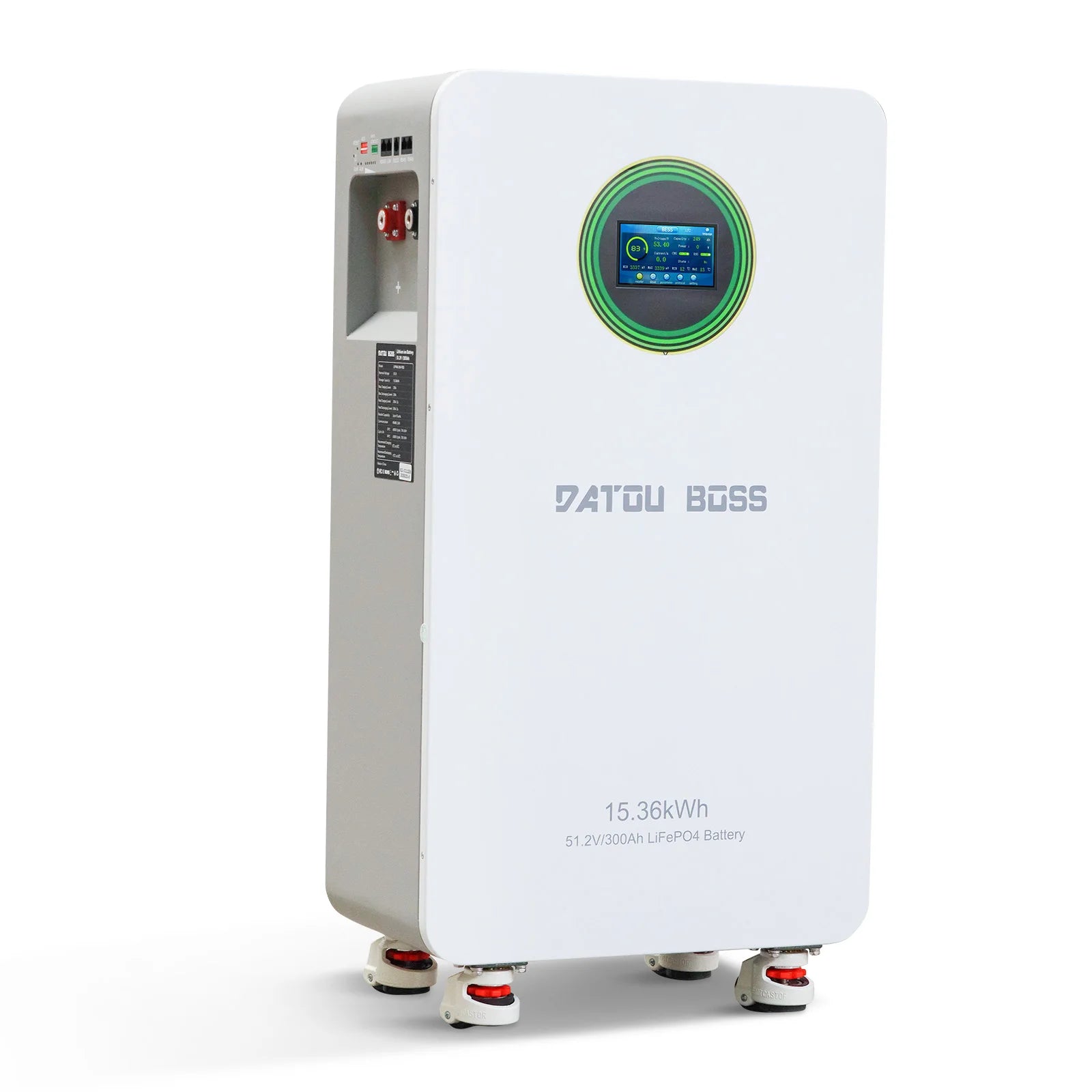 DATOUBOSS EU STOCK 15.36Wh High Quality Lithium Iron Phosphate Battery 51.2V 300Ah Solar Energy Storage Battery System for Home PRIME RJ SOLAR PH