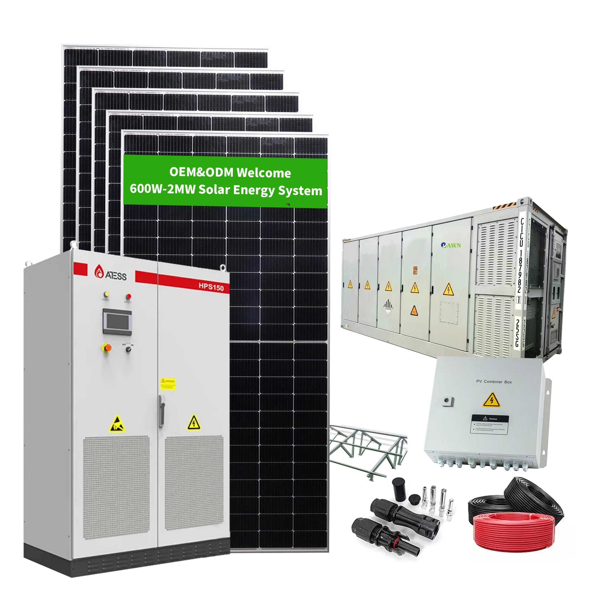 Complete 3000w 4000w 5000w 6kw 6000w Solar System Kit Hybrid 6KVA Solar Panel Kit for Home Use Photovoltaic Power System