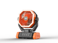 OEM F6 20000mAh Solar Portable Rechargeable Outdoor Camping Fan with Lights 1-Year Warranty