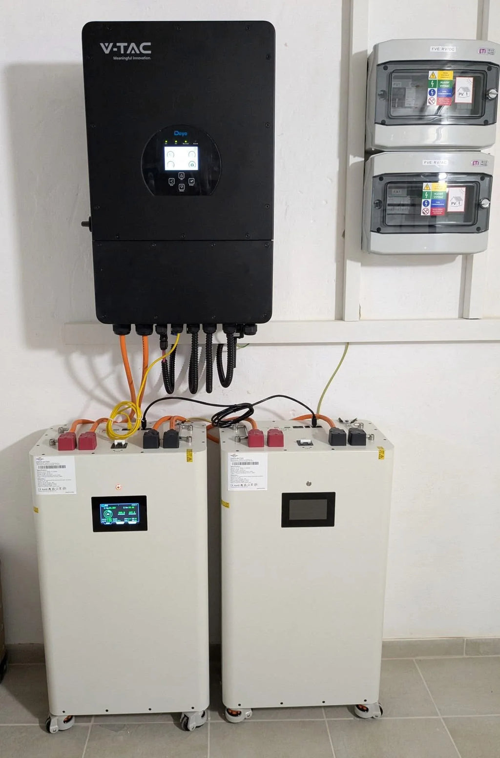PL Local Stock 48V 51.2V Movable Floor Standing 314Ah Lifepo4 Solar Battery with JK V19 BMS for Home Power Energy Storage