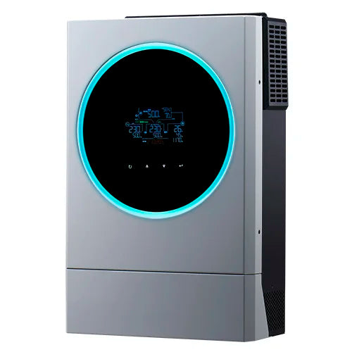 Axpert King II 6KW 48v Off-Grid Inverter Zero (0ms) Transfer Time for Servers and ATMS Be Parallel with Wifi Power Inverter