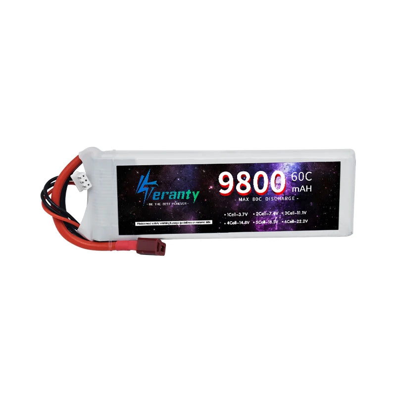 2S 7.4V Lipo Battery 1500MAH-10400MAH With T/XT60/XT90 Connector for FPV Frame RC Helicopter Plane Car Accessories 7.4V Battery PRIME RJ SOLAR PH