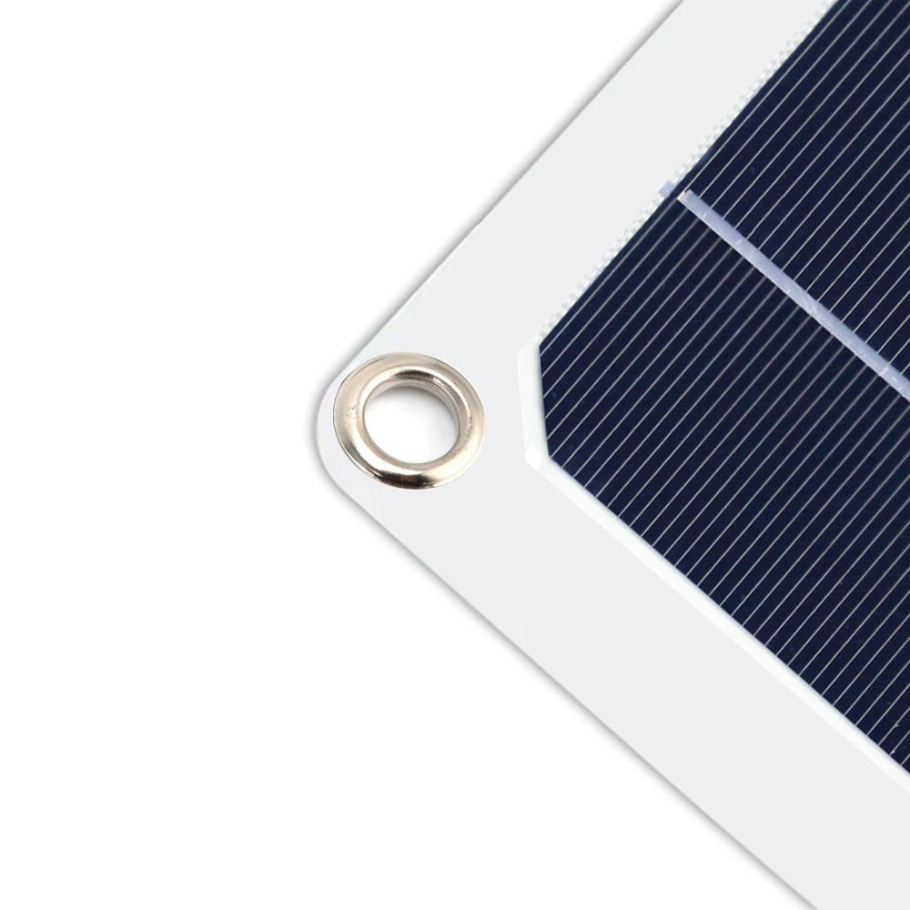 ASUNERGY RGN33-100A 100W 200W 300W 400W Flexible Waterproof Monocrystalline Solar Panel Kit 12V Camping Home Car Off-Grid System CE RoHS