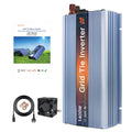 1400W On Grid Tie Inverter MPPT Solar Inverter 18V 36V DC Pure Sine Wave Converter AC 110V 220V  For 36 60 72 Cells PV PRIME RJ SOLAR PH