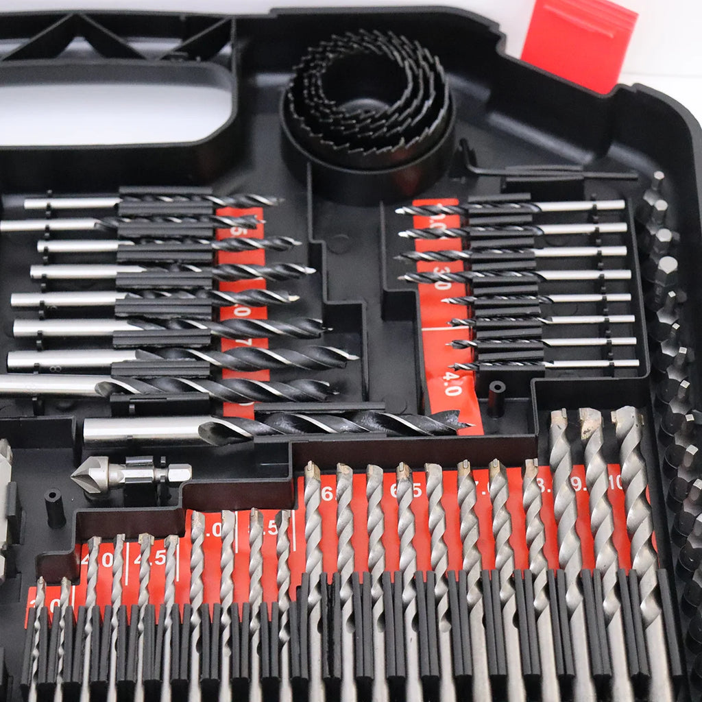 Multifunction 246Pcs Drill Bit Set Wood Metal Concrete Power Tools Kit Electric Drill Hand Tools 1 Set OEM PRIME RJ SOLAR PH