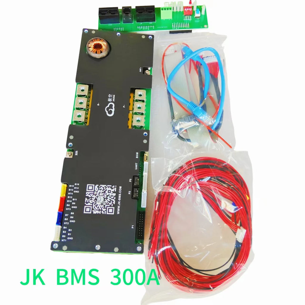 V19 JK BMS 16s20p+LCD LiFePO4 Battery Management System 100A 150A 200A 300A JK-PB2A16S30P V19 LCD