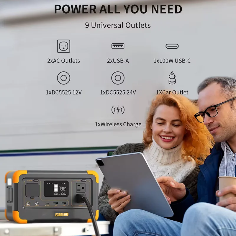 Hot Selling Manufacture Price 600W 288WH LiFePO4 Battery Portable Station Solar Generator for Outdoor Camping Backup PRIME RJ SOLAR PH