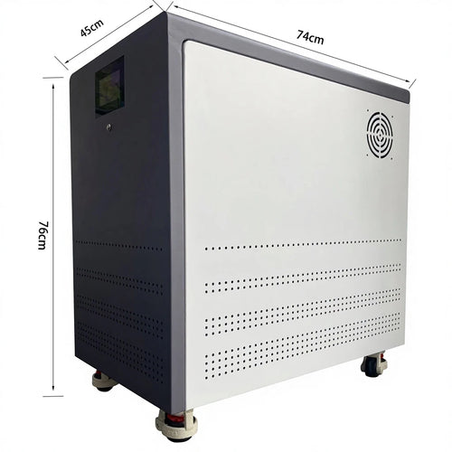 51.2V 300Ah 15kWh 8000 Cycles 30KWh 50kWh Lifepo4 Lithium Solar Photovoltaic Battery Floor Home Energy Storage System Box