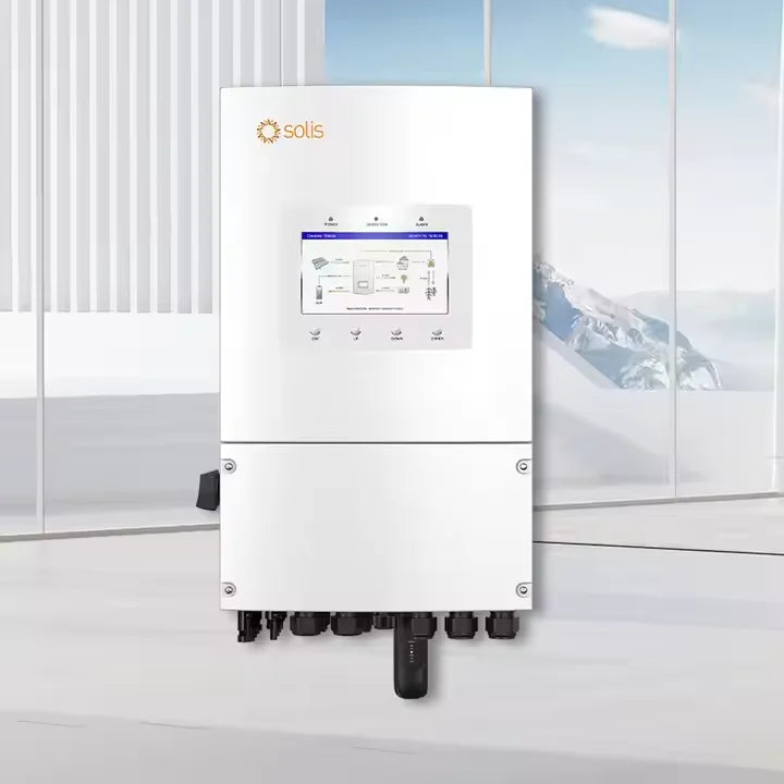 Solis S6-EH1P(3-8)K-L-PLUS Single Phase Low Voltage 3kw 3.6kw 5kw 6kw 8kw Solis Hybrid Solar Inverter